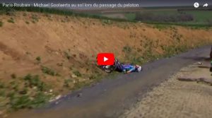 YOUTUBE Michael Goolaerts infarto durante Parigi-Roubaix di ciclismo
