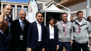 Luigi Di Maio ha visitato la Formula E a Roma