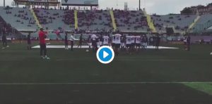 Fiorentina-Napoli, video: omaggio dei calciatori del Napoli per Davide Astori