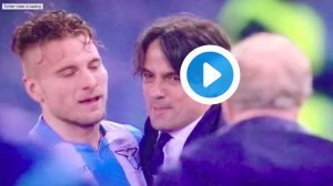 Lazio-Salisburgo 4-2, Immobile travolge Inzaghi: esultanza virale sui social