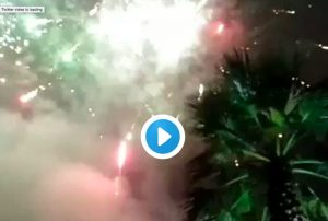Juventus-Napoli 0-1, video festeggiamenti tifosi: fuochi d'artificio e gente in strada