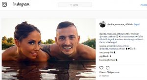 Davide Iovinella e Malena la pugliese su Instagram