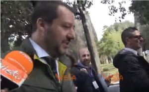 Matteo Salvini parla su Di Maio e il Pd