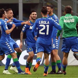 Milan-Sassuolo 1-1 highlights, pagelle: Kalinic-Politano video gol