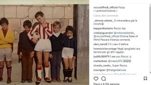Rocco Siffredi tifa per il Vicenza Calcio, la prova in foto