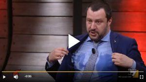 Matteo Salvini: "Non posso tornare dall’Elisa con una camicia così"