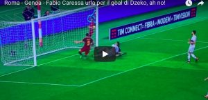 YOUTUBE Dzeko-Florenzi lite durante Roma-Genoa. Austini: "Dzeko a Florenzi: con questo capitano non si vince"
