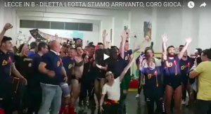 YOUTUBE "Diletta Leotta stiamo arrivando", il coro dei calciatori del Lecce