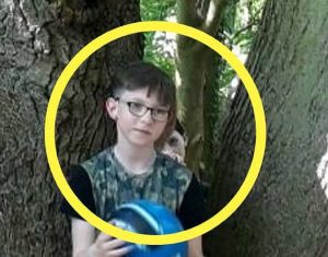 Il mistero della FOTO sotto l'albero: cosa tocca la spalla al bambino3