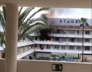magaluf incendio hotel