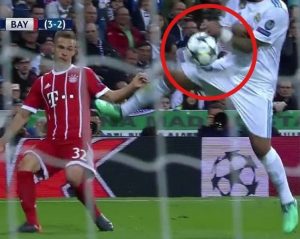 Bayern Monaco-Real Madrid, Marcelo confessa: "L’ho toccata con la mano, era rigore"