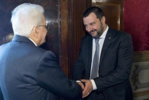 Salvini contro Mattarella, la battaglia sul nome per il ministero del Tesoro