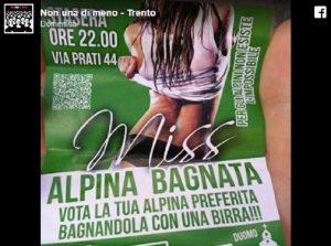 "Miss alpina bagnata, votala gettandole birra addosso": polemica sulla festa degli alpini