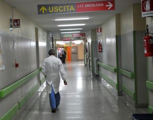 Fuga gas tossico pronto soccorso ospedale Aversa