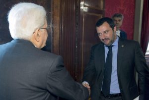 Salvini da Mattarella, no al governo fantoccio: o programma o ci salutiamo