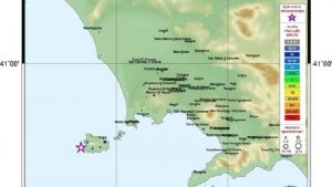 Terremoto avvertito a Ischia: lieve scossa, ma tanta paura pensando al sisma di agosto 2017