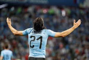 Mondiali 2018, Uruguay-Portogallo 2-1: Cavani show. Dopo Messi esce dal Mondiale anche Cristiano Ronaldo (foto Ansa)