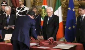Matteo Salvini, il giuramento da ministro al Quirinale