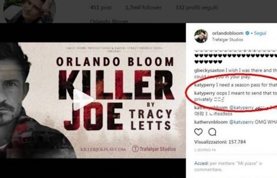 Katy Perry gaffe, messaggio bollente per Orlando Bloom su Instagram: "Ops, volevo mandarlo in privato" 01