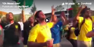 "Messi ciao" sulle note di "Bella ciao", i tifosi brasiliano prendono in giro gli argentini