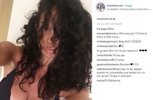 Nicole Minetti con i ricci e senza trucco: il nuovo look su Instagrame