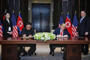 Trump-Kim, il documento del summit di Singapore: denuclearizzazione completa, nuove relazioni Usa-Corea del Nord