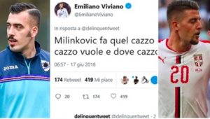 Emiliano Viviano: "Milinkovic Savic fa quel caz.. che vuole"