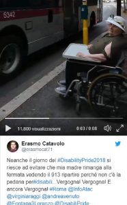 Bus pedana invalida 