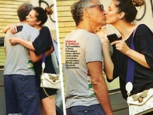 Massimo Giletti, bacio con la ex Angela Tuccia: forse ritorno di fiamma