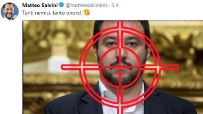 Matteo Salvini cita Mussolini 