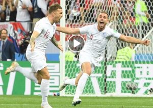 Trippier video gol Croazia-Inghilterra, rete su punizione