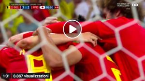Mondiali 2018, Belgio ai quarti: 3-2 al Giappone in rimonta. Chadli decisivo (HIGHLIGHTS e PAGELLE)