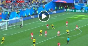 YOUTUBE Forsberg video gol in Svezia-Svizzera dei Mondiali 2018