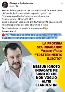 Giuseppe Bellachioma, deputato leghista, minaccia i magistrati: "Toccate Salvini, veniamo a prendervi soto casa"