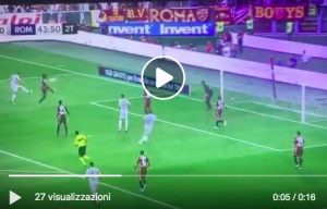 Dzeko video gol Torino-Roma 0-1, rete alla Van Basten ma che numero Kluivert...