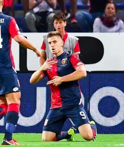 Genoa-Empoli 2-1 pagelle, Piatek e Kouamé gol e show