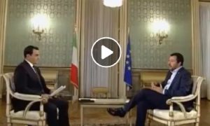 Matteo Salvini: intervista ad Al Jazeera su migranti, Africa, Libia, Regeni... VIDEO
