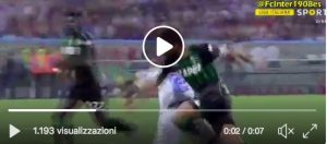 Sassuolo-Inter, video moviola: Miranda-Di Francesco rigore giusto. Fallo su Asamoah?
