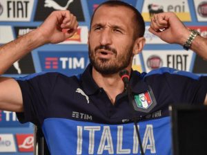 Giorgio Chiellini è il nuovo capitano della Nazionale Italiana di calcio