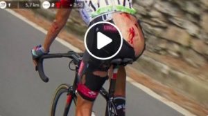 VIDEO Vuelta, brutta caduta per Fabio Aru. Vincenzo Nibali cede