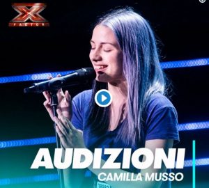 Camilla Musso incanta e fa commuovere i giudici di X Factor