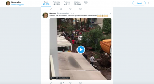 Terracina: le immagini apocalittiche della tromba d'aria IL VIDEO da twitter di Manuela Reggiani