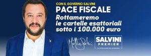 Pace fiscale, modello Salvini: "Tetto a 500mila euro". Taglio a interessi, more e capitale
