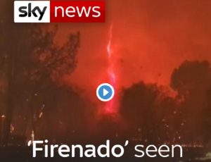 California, ecco il "firenado": il tornado di fuoco VIDEO