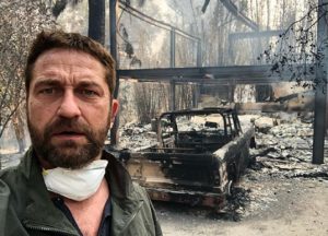 Incendi California, l'attore Gerard Butler mostra la sua villa di Malibù distrutta: "È straziante"