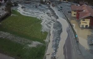 Trentino, Dimaro ricoeperta dal fango 