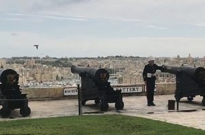 Malta cannone spara al piccione