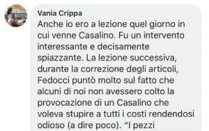 Vania Crippa, giornalista testimone scagiona Casalino per il video: "Era una provocazione"