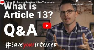Copyright Ue, YouTube e la battaglia contro l'articolo 13 per i video: #SaveYourInternet