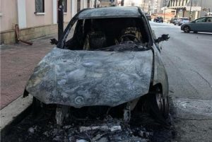 Cerignola (Foggia): bruciata l'auto privata del capitano dei Carabinieri